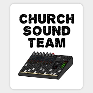 Church Sound Team, Christian Sound Engineer Sticker